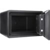0.54 Cubic Ft Keypad Fireproof Security Safe - Black - Image 6