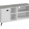 TV Stand, Console, Media Entertainment Center, Storage Cabinet, Contemporary And Modern - White - Image 6