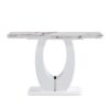 Modern Simple Glossy Rectangular Counter Bar Table - White - Image 8