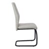 Dining Chair, Side, Upholstered For Dining Room, Contemporary & Modern (Set of 2) - Gray - Image 9
