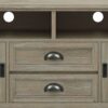 Burlington - TV Media Stand - Distressed Gray - Image 6