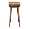 Mini Round Dressing Table - Oak - Image 8