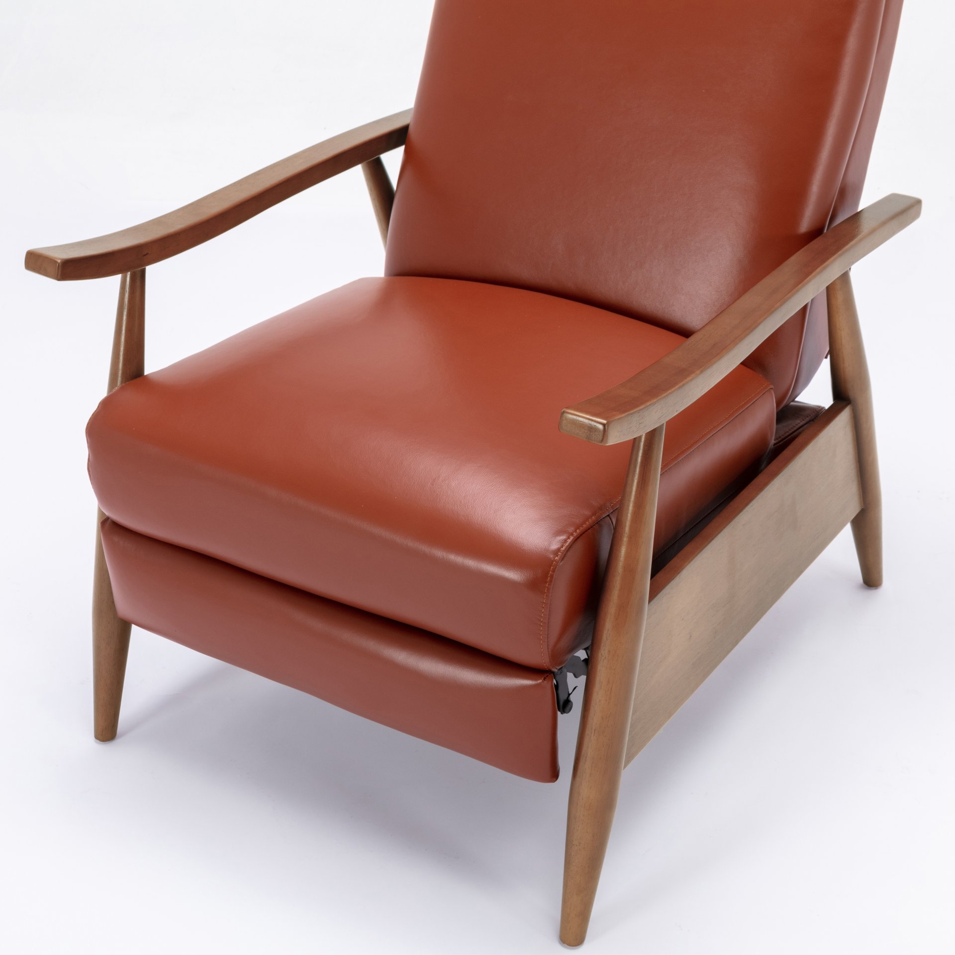 Fremont - Arm Push Back Recliner - Caramel - Image 10
