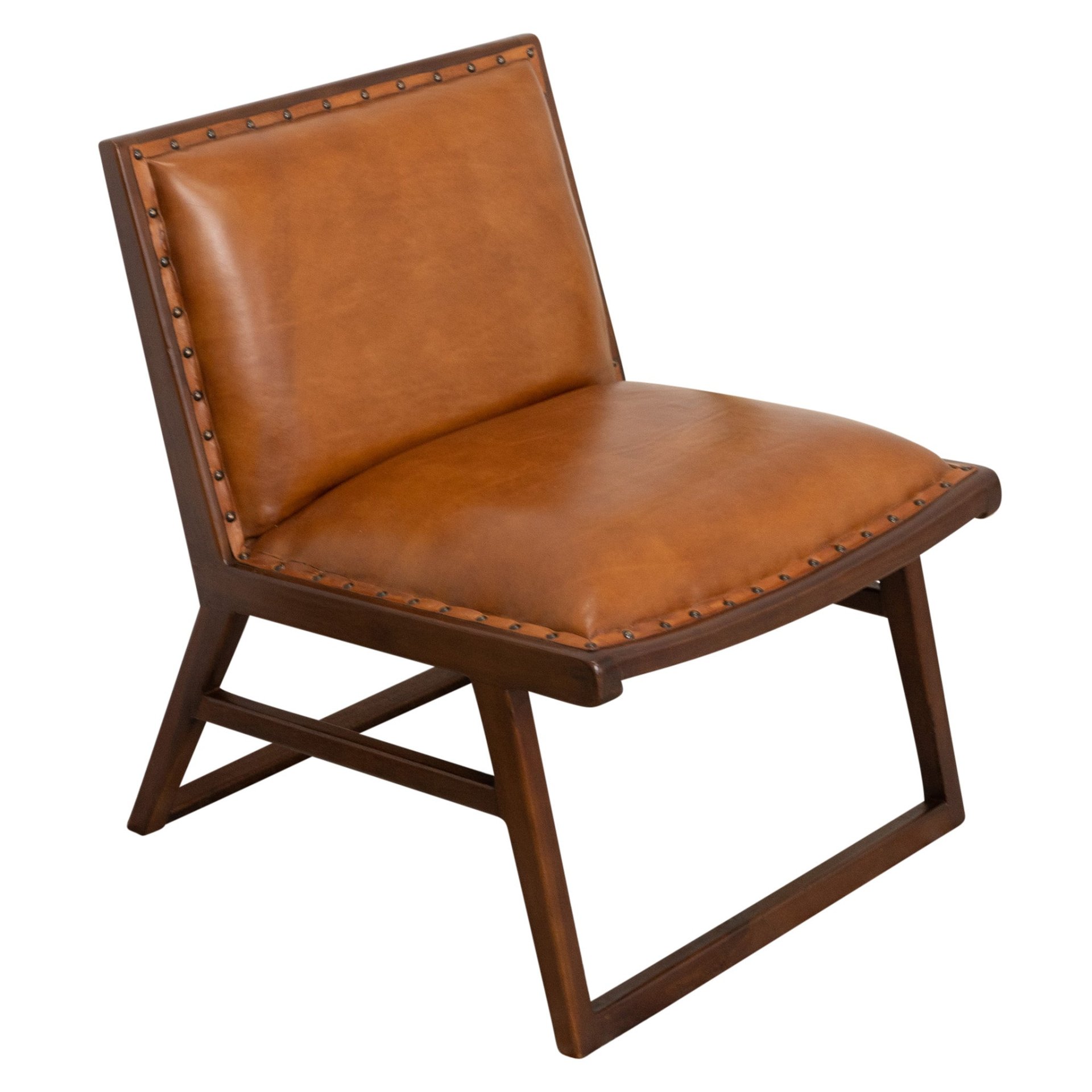Everett - Lounge Chair - Tan - Image 3