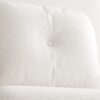 3 In 1 Convertible Folding Sofa Bed With Adjustable Backrest And Pillow - White - Image 7