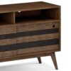Clarkson - TV Stand - Rustic Natural Aged Brown - Image 8