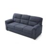 Hamilton - Sofa With Nailhead Trim - Blue - Image 5