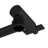 Sleek Design 4" Shower Arm Extension - Black - Image 14
