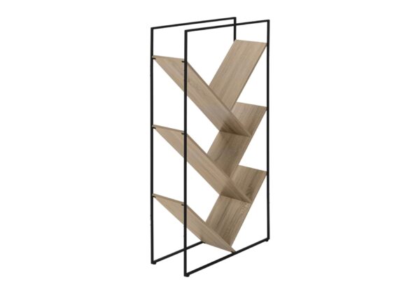 Bookshelf, Bookcase, Etagere, 3 Tier, Office, Contemporary & Modern - Taupe