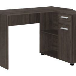 Computer Desk, Home Office, Corner, Storage Drawers, L Shape, Laptop, Contemporary & Modern - Oak