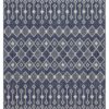 Sunshine - 2'7" X 7'3" Indoor, Outdoor, Polypropylene Area Rug - Blue - Image 2
