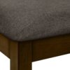 Dining Chair, Upholstered, Side, Dining Room, Transitional (Set of 2) - Brown - Image 12