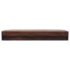 Lunar - Floating Console With 2 Drawer - Chestnut - Image 6