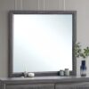 Glasgow - Mirror With Design And Low Distortion Glass - Gray - Image 2