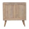 Hourglass Carved Cabinet - Marble - Image 5