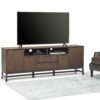 Banting - Mid Century Wide TV Stand - Walnut Brown - Image 8