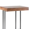 Wynn - Pull Up Table With Storage Compartment 22X16X26" - Pecan - Image 5