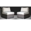 Minnesota - Sectional Armless Seats Outdoor Comfort Durable (Set of 2) - Multicolor - Image 3