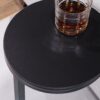 Yancey - Round Metal Accent Table - Antique Bronze - Image 8