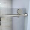 Shower Door Single Sliding Bypass Enclosure - Brushed Nickel - Image 8