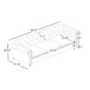 Anina - Sofa - Blue - Image 3