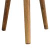 Inlay - Bone Tripod Stool - Beige / White - Image 6