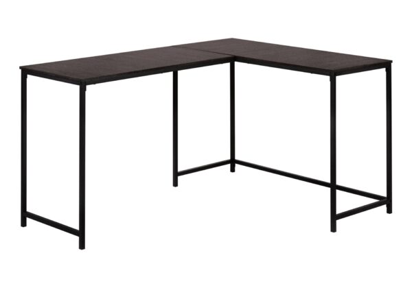 Computer Desk, Home Office, Corner, L Shape, Laptop, Contemporary & Modern - Espresso