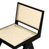 Chandigarh - Dining Room Chairs, Kitchen Chairs Side Chairs (Set of 2) - Black / Natural - Image 10