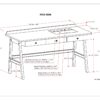 Rylie - Desk - Natural Aged Brown - Image 10
