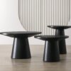 Jasper - 3 Piece Coffee, End, And Console Table (Set of 3) - Ebony Black - Image 9