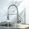 Kitchen Faucet With Pull Down Spray Head - Brushed Nickel - Image 2
