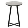 Accent Table, Side, Round Contemporary Convenient Design - Gray - Image 13