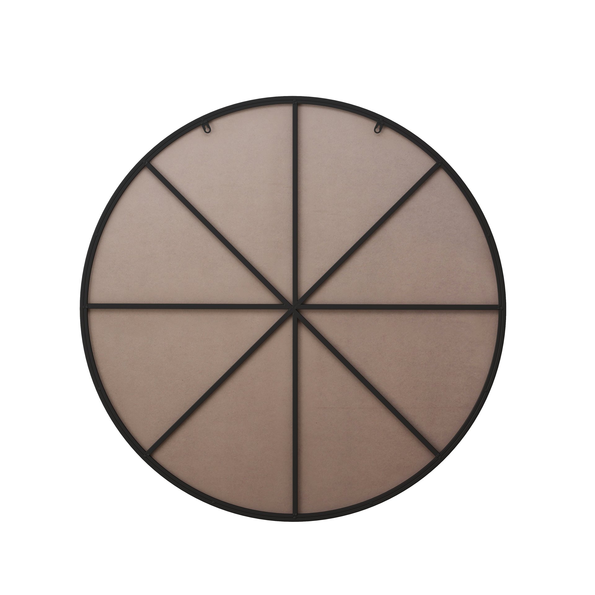 Wall Mirror Circular Mirror Metal Framed Mirror Round Vanity Mirror Dressing Mirror, For Bathroom, Living Room, Bedroom, Wall Decor - Black - Image 3