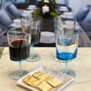 Halo - Leadingware Oval Plastic Wine Glasses (Set of 4), Bpa Free, Unbreakable Acrylic, 12Oz - Blue - Image 5