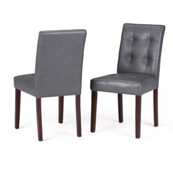 Andover - Parson Dining Chair (Set of 2) - Stone Gray