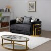 Soledad - Loveseat - Black - Image 2