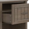 Lev - Bedside Table - Smoky Brown - Image 4