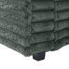 Oversized Double Chaise Lounge Sofa Bed Cloud Couch Upholstered Sleeper Sofa Daybed With 2 Supportive Pillows, USB Ports And Cup Holders - Dark Gray - Image 21
