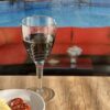 Swirl Plastic Wine Glasses (Set of 4), Bpa Free Acrylic, Unbreakable, 12Oz - Blue - Image 4
