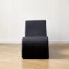 Solace - Chaise Lounge Chair Relaxation, Ergonomic Design With Soft Yet Firm High Density Foam Core, Removable Machinewashable Cover - Black - Image 12