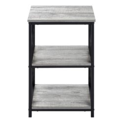 Accent Table, Side Contemporary And Modern - Gray