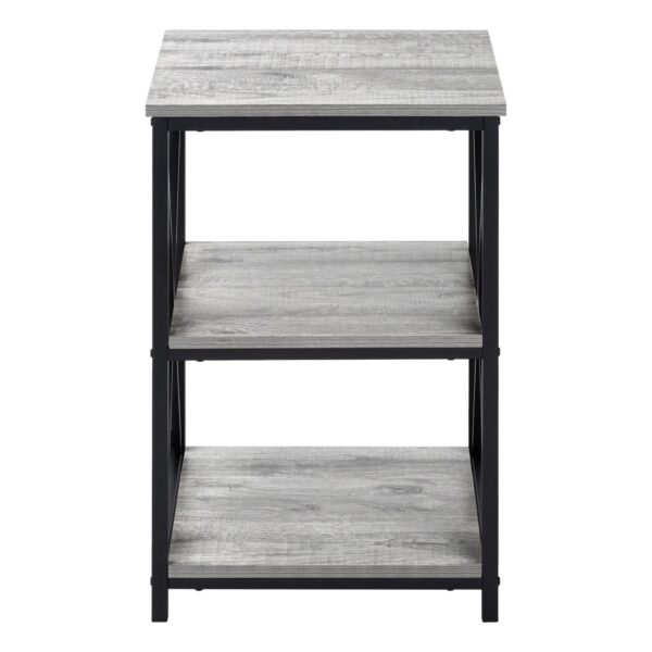 Accent Table, Side Contemporary And Modern - Gray