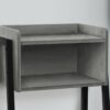 Accent Table Side, Contemporary & Modern - Gray - Image 8