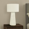 Lighting, Table Lamp, Ceramic, Contemporary - White - Image 3