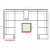 12 Piece Patio Seating Group With Cushions - Gray Mix - Image 3