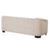 Upholstered Sofa With Legs, Thick Removable Seat Cushion - Beige - Image 14