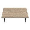 Table, Rectangular, Contemporary And Stylish - Taupe - Image 5