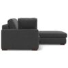 Charlie - Deep Seater Right Sectional Sofa - Gray - Image 3