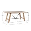 Sonoma - 4 Piece Dining Set - Natural - Image 3