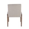 Carmen - Contemporary Chair (Set of 2) - White Washed / Beige - Image 5